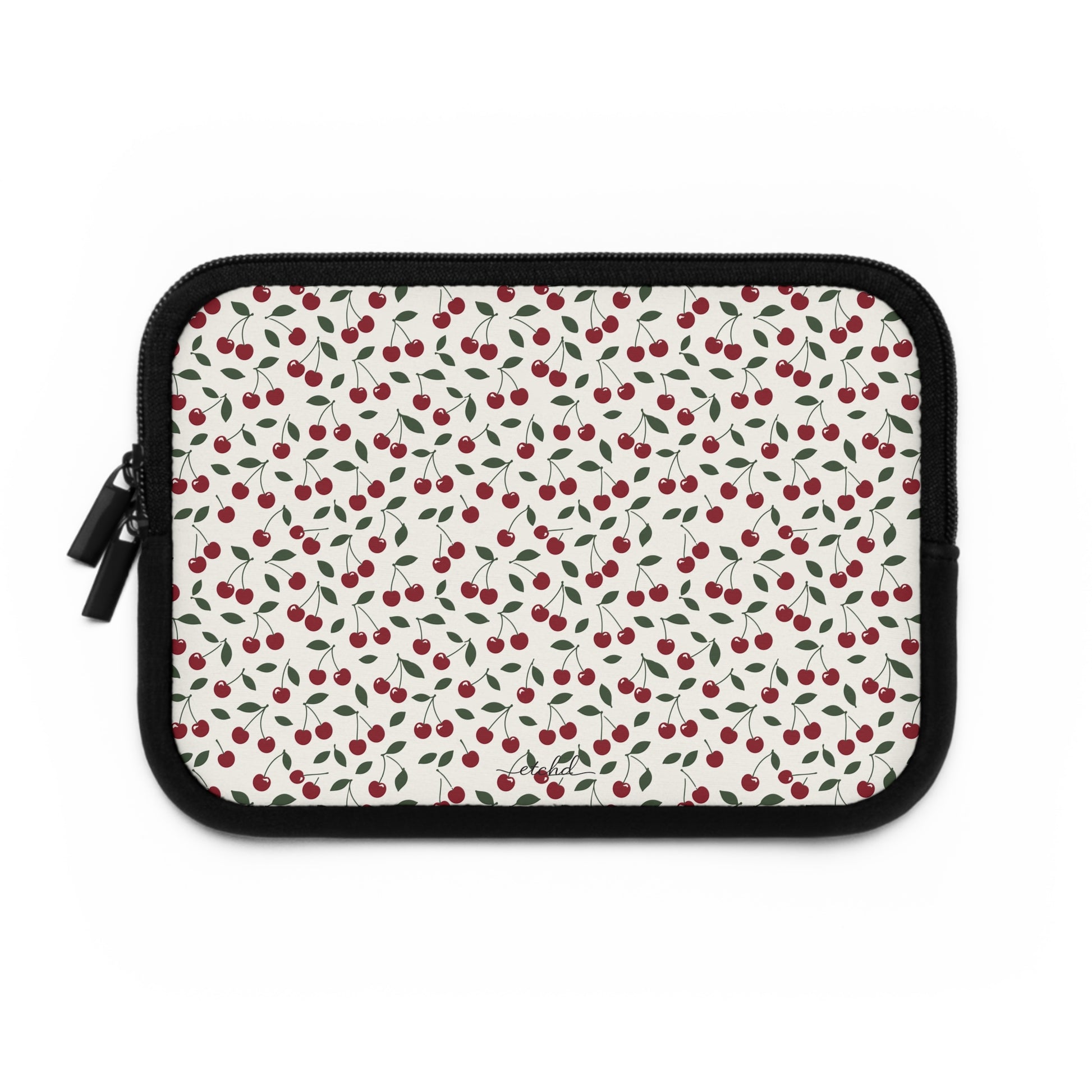 Cherry Laptop Sleeve by etchd, view 2
