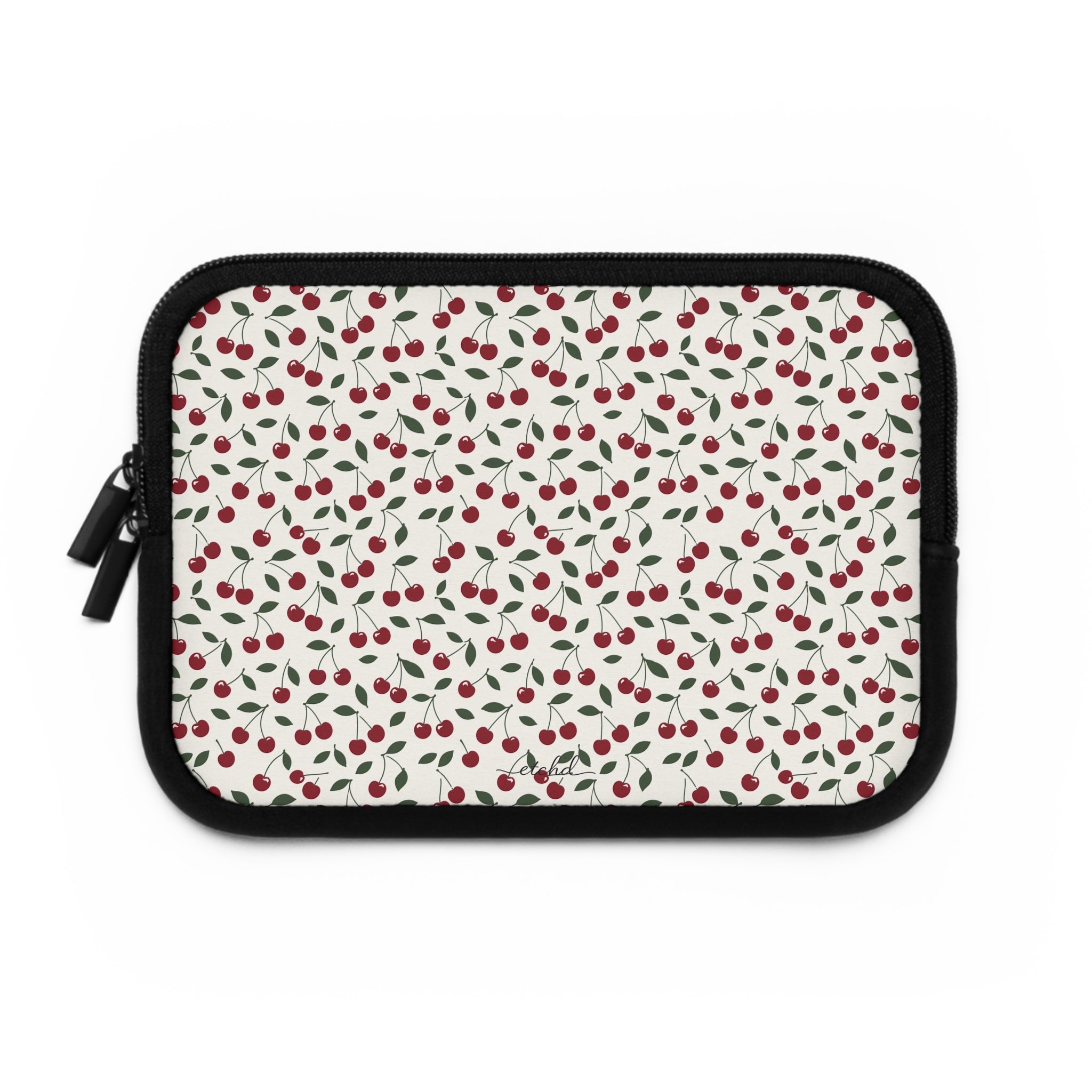 Cherry Laptop Sleeve by etchd, view 2