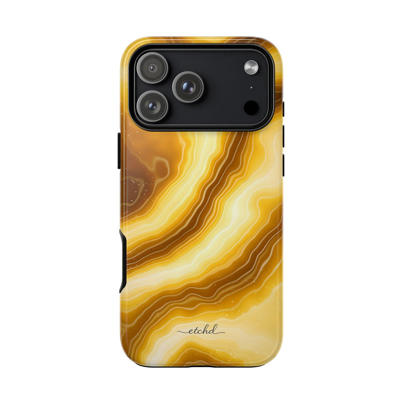 Citrine Phone Case by etchd, view 59