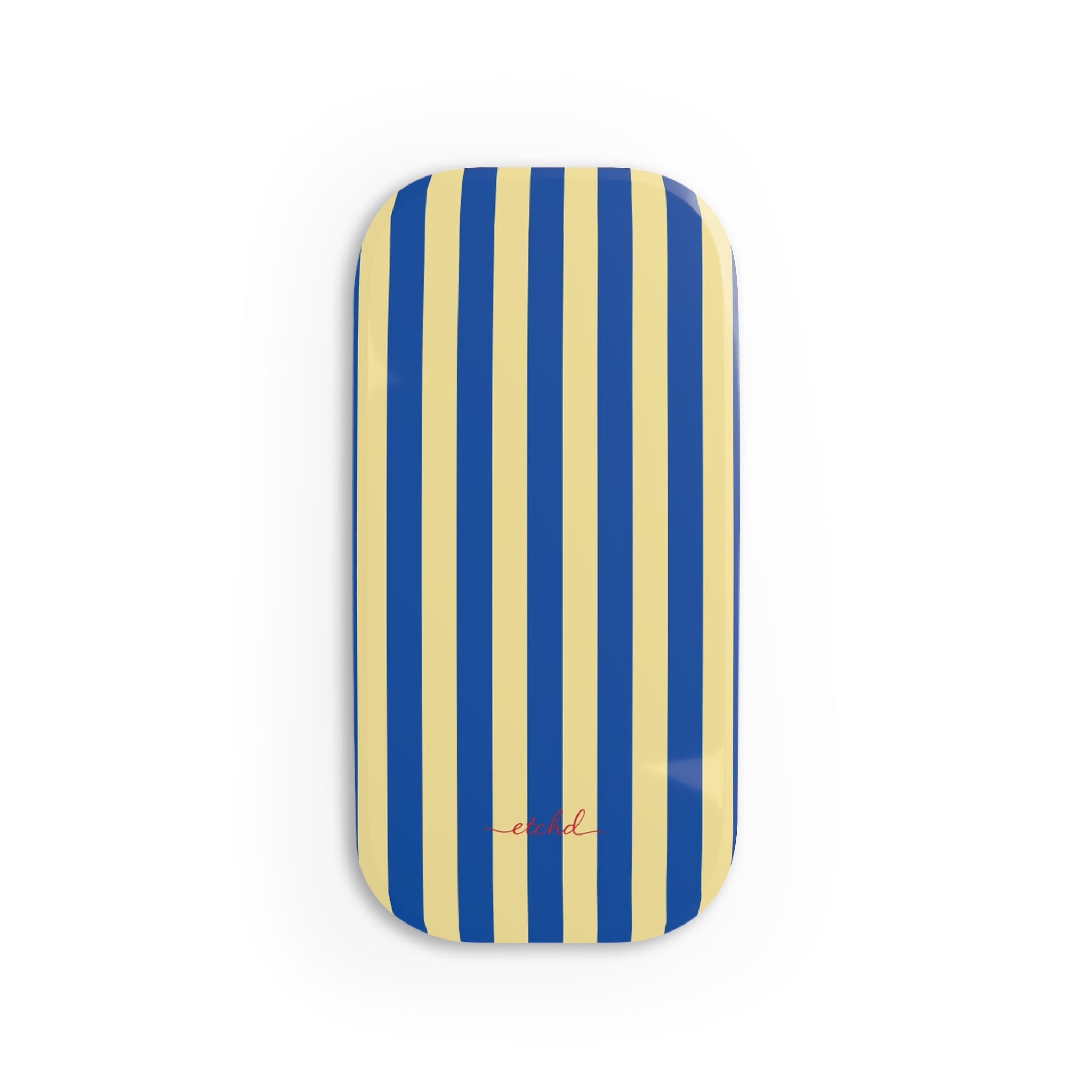 Cobalt And Butter Click-On Phone Grip by etchd