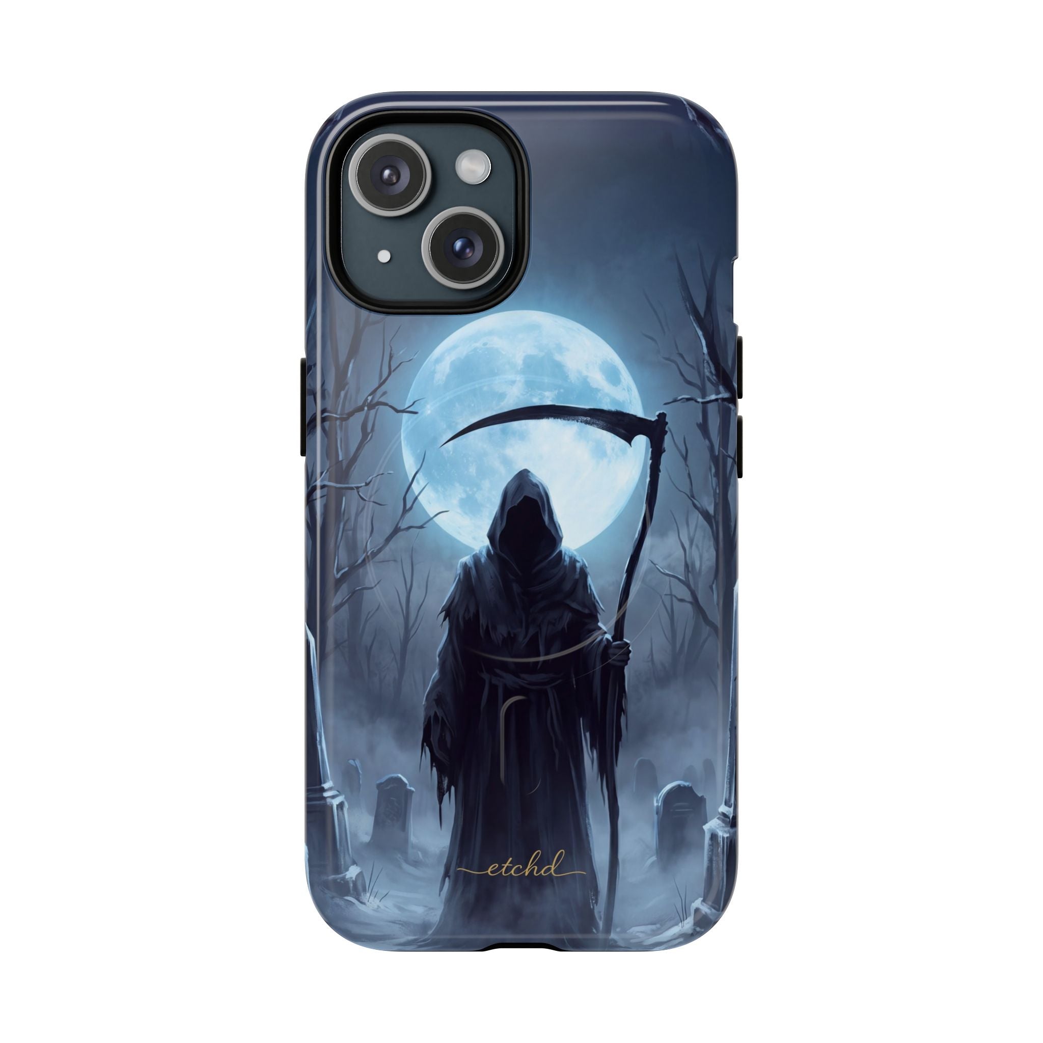 The Reaper Magnetic Phone Case by etchd, view 2