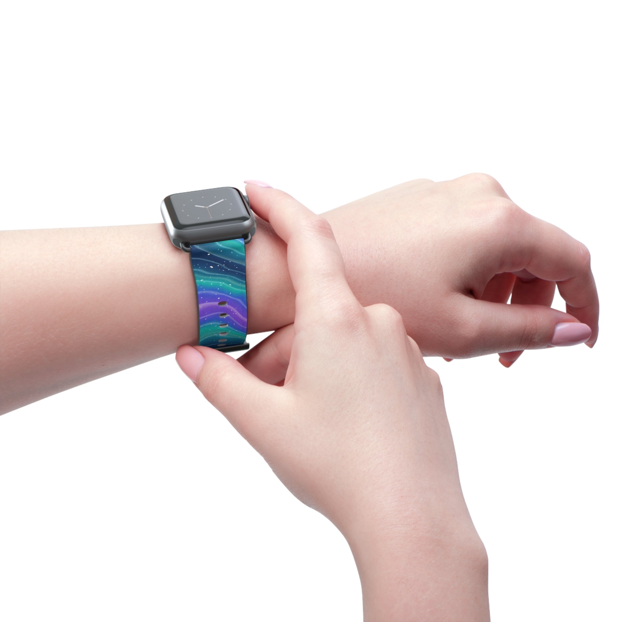 Tanzanite Smartwatch Strap by etchd, view 11