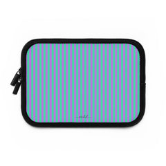 Lilac And Hypermint Laptop Sleeve by etchd, view 2