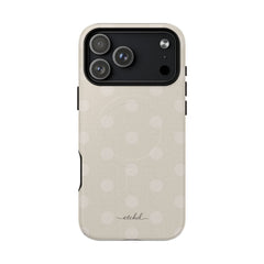 Neutral Polka Dot Magnetic Phone Case by etchd, view 31