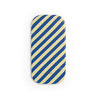Cobalt & Butter Striped Diagonal Anello clip per telefono