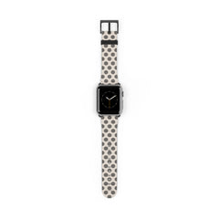 Neutral Polka Dot Smartwatch Strap by etchd