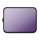 Grape Halftone Custodia per laptop