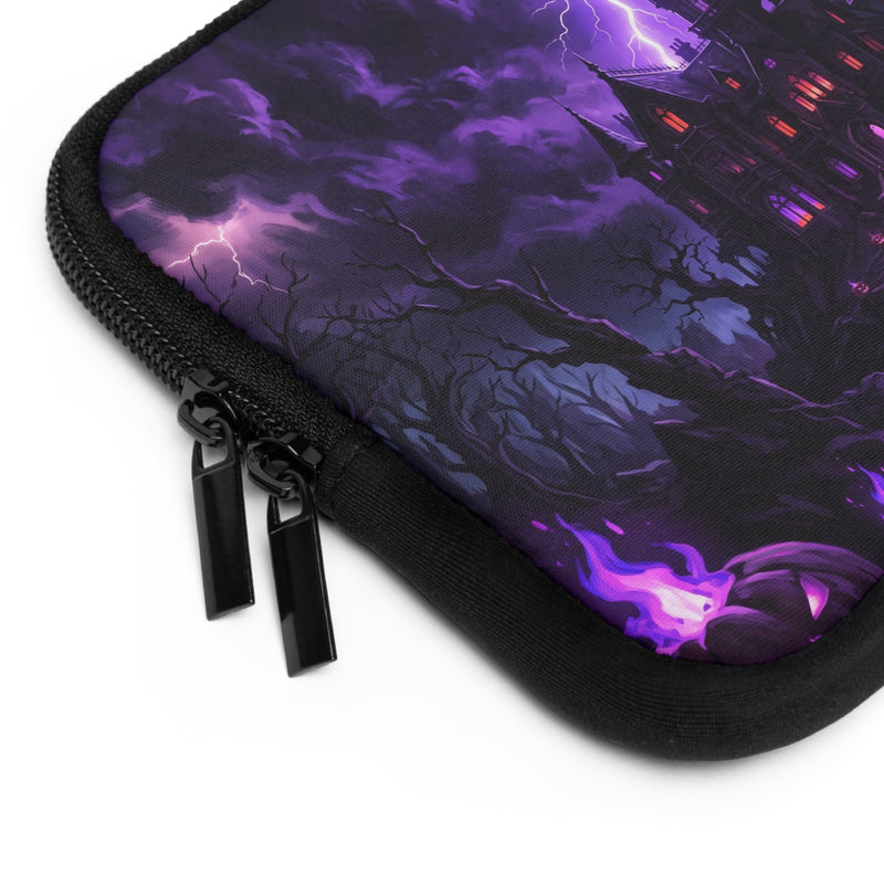 Violet Haunt Laptop Sleeve by etchd, view 12