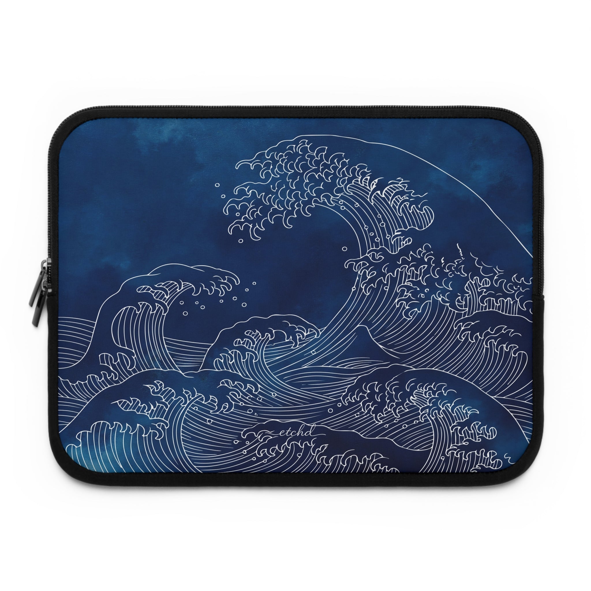 Ocean Wave Laptop Sleeve – designer laptop sleeve by etchd