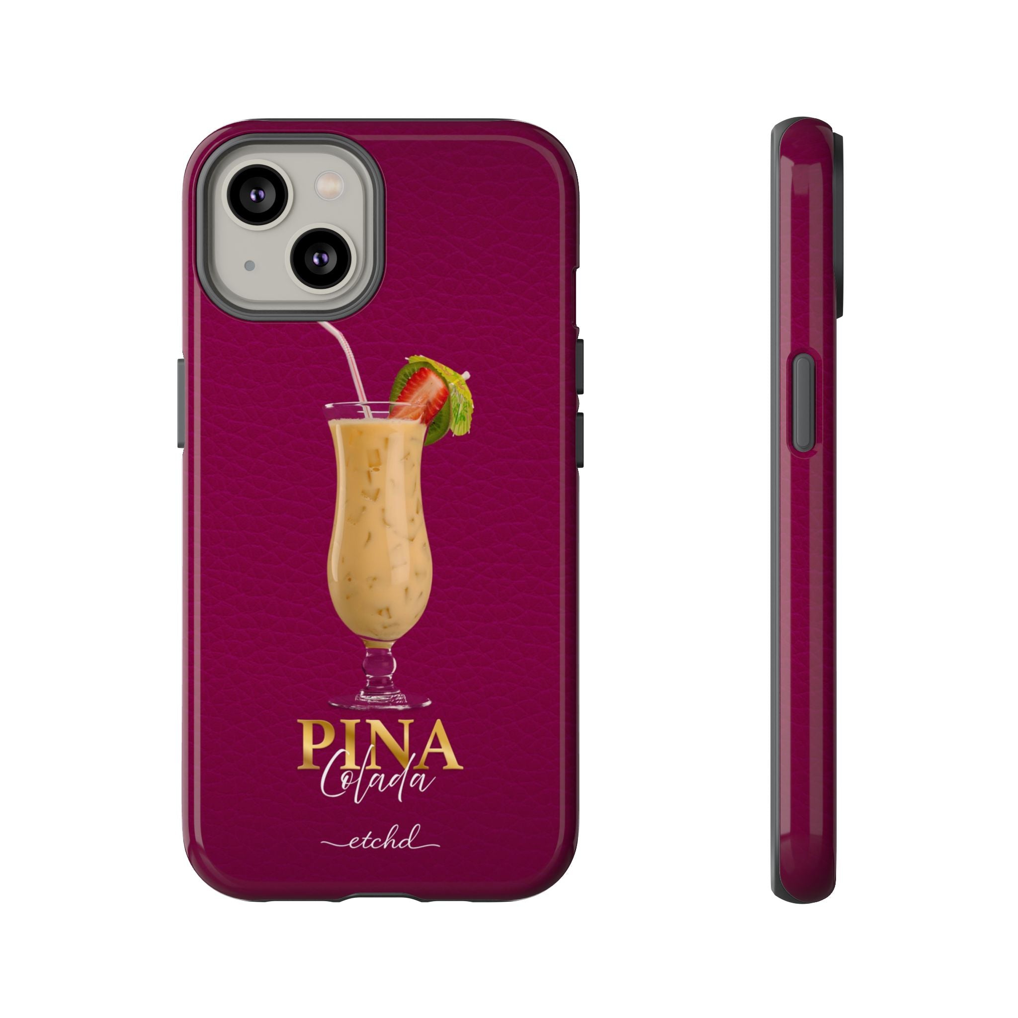 Pina Colada Phone Case by etchd, view 2