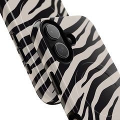 Zebra Print Magnetic Phone Case by etchd, view 87