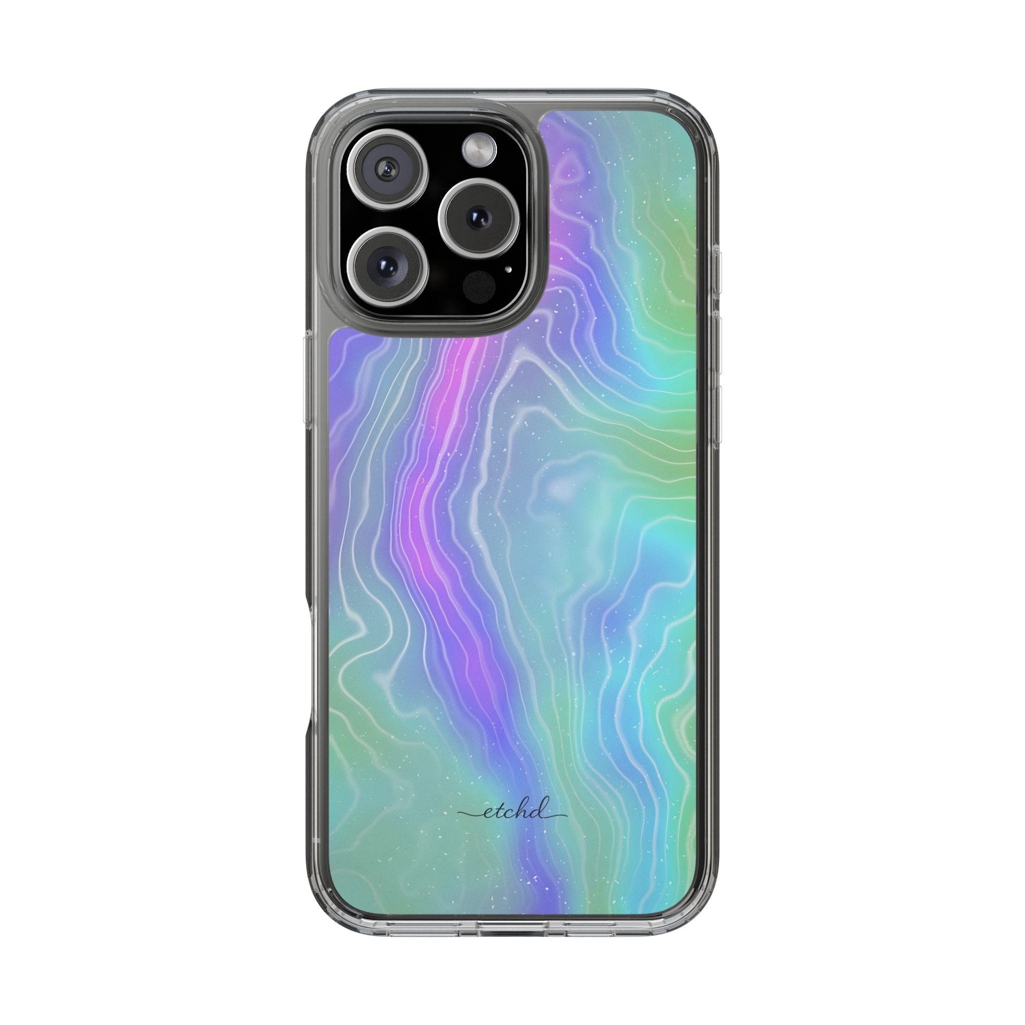 Opal Clear Phone Case by etchd