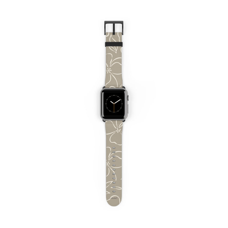Neutral Floral Cinturino per smartwatch di etchd