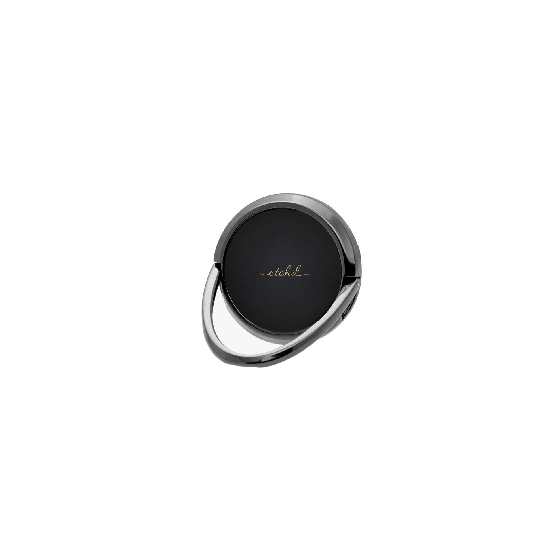 Etchd Signature Black Phone Ring Holder by etchd