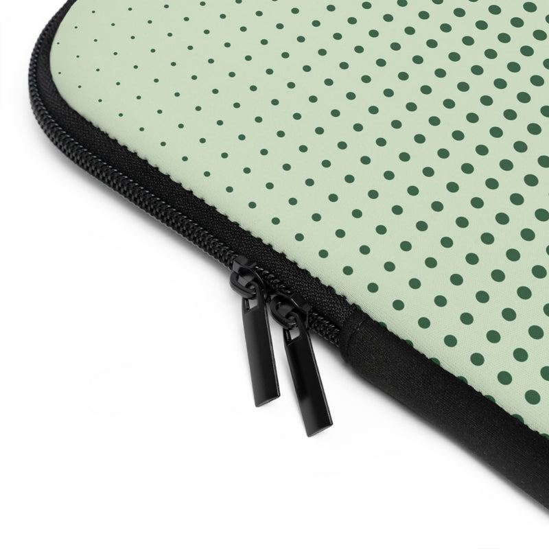 Matcha Halftone Laptophülle-zoom-