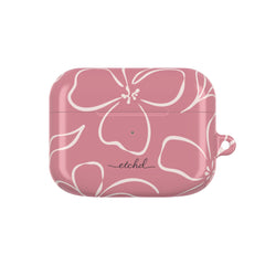 Blush & Cream Floral AirPod Case by etchd