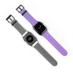 Lilac & Hypermint Floral Smartwatch Strap by etchd, view 10