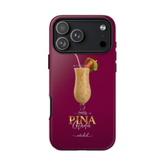 Pina Colada Phone Case by etchd, view 77