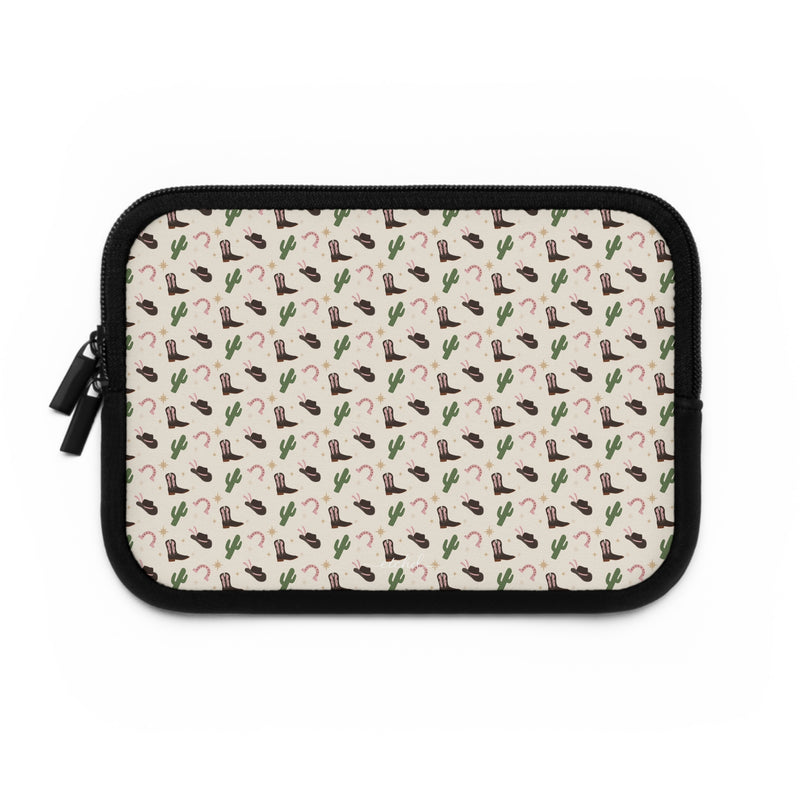 Pink Western Laptop Sleeve by etchd, view 2