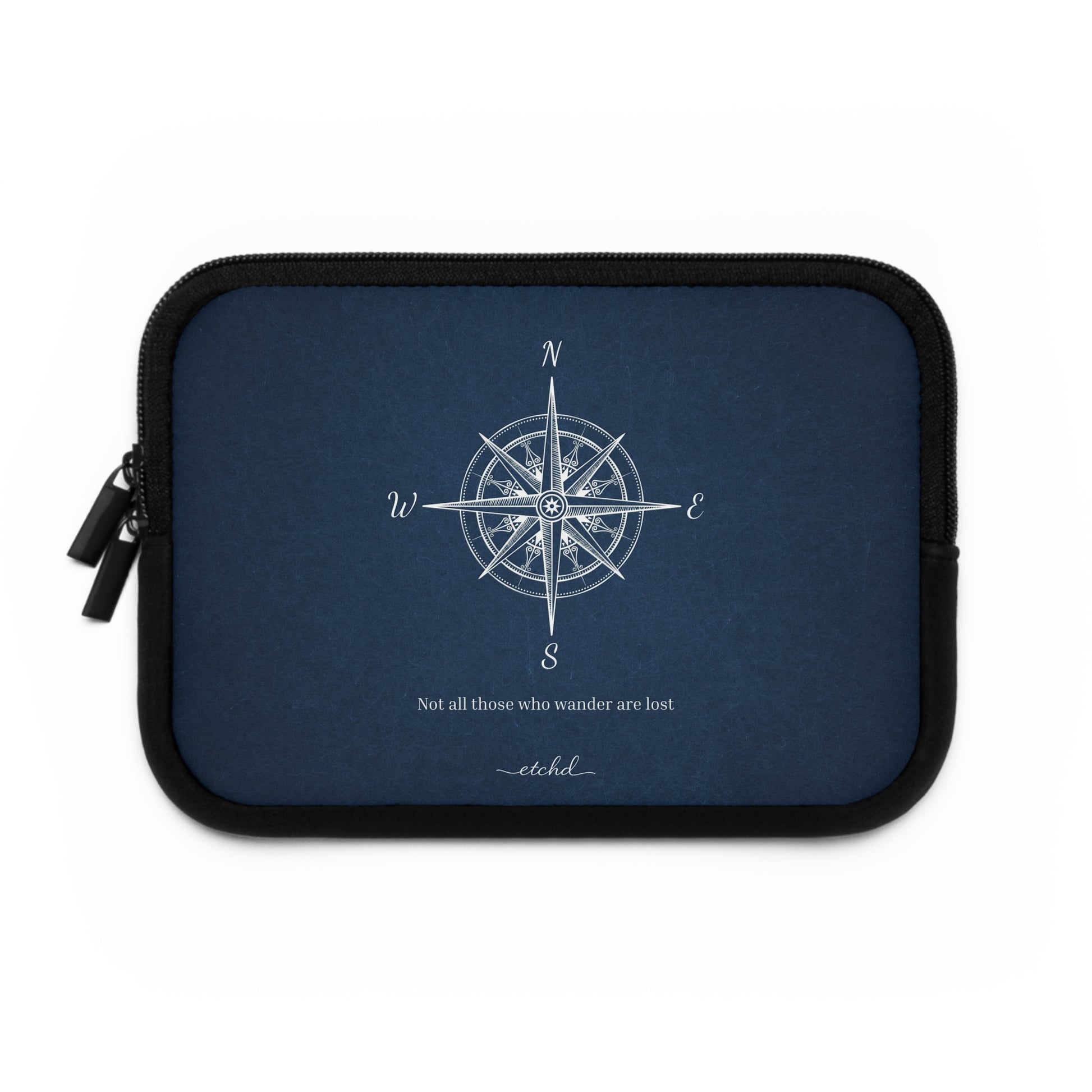 Compass Laptop Sleeve by etchd, view 2