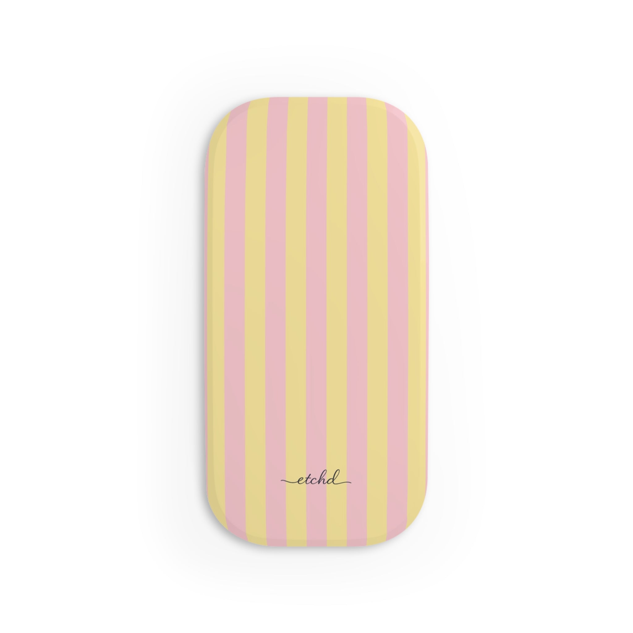 Pink And Butter Click-On Phone Grip by etchd, view 2