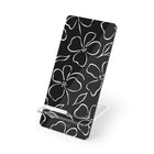 Black & White Floral Phone Stand