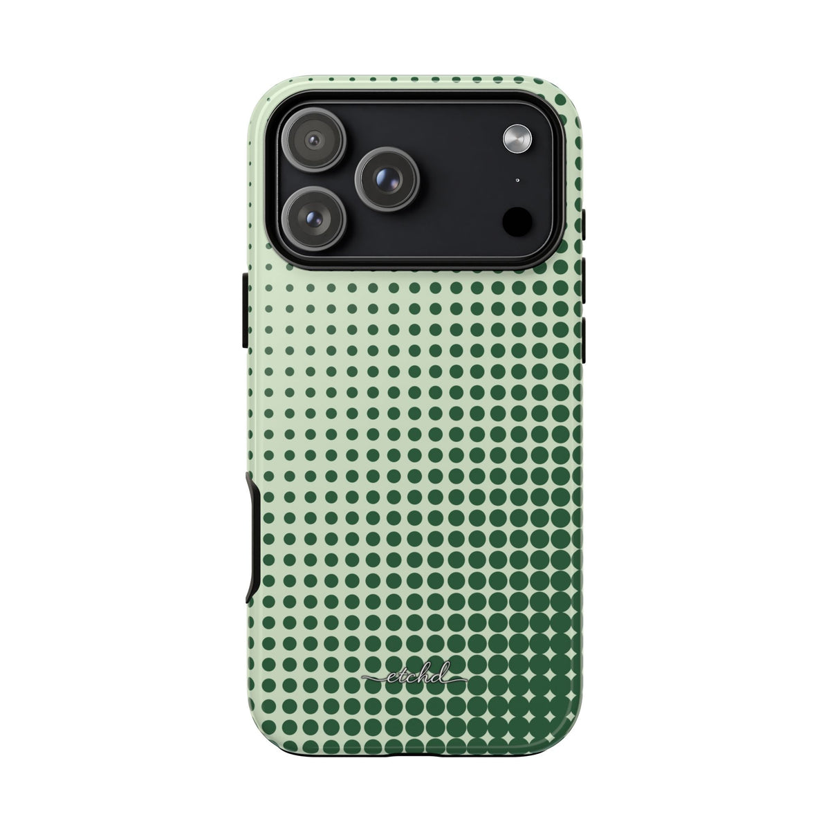 Matcha Halftone Phone Case by etchd, view 59