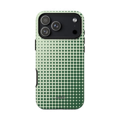 Matcha Halftone Phone Case by etchd, view 59