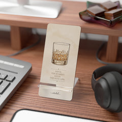Savor the Moment Phone Stand by etchd, view 3