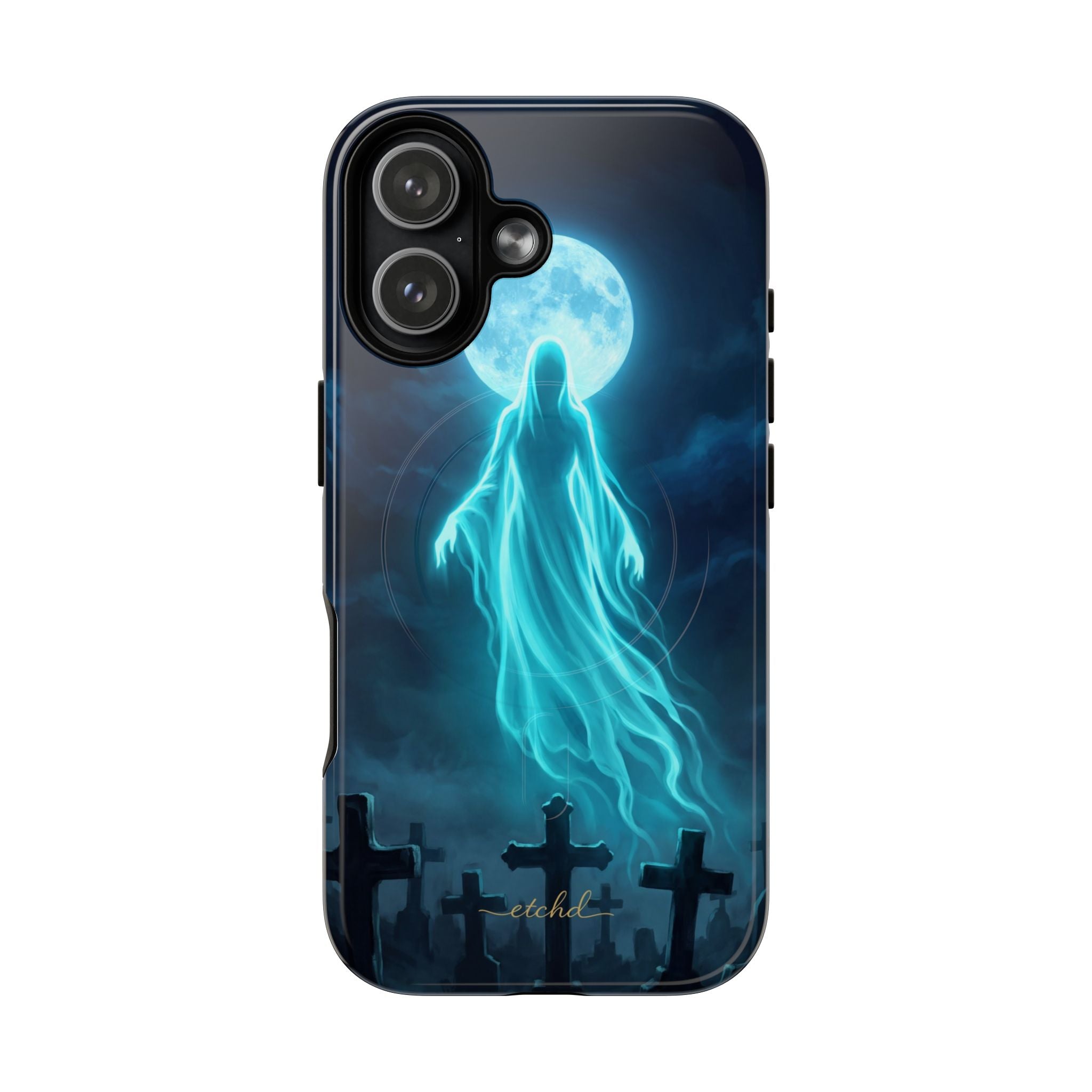 Veiled Spirit Magnetic Phone Case by etchd, view 25