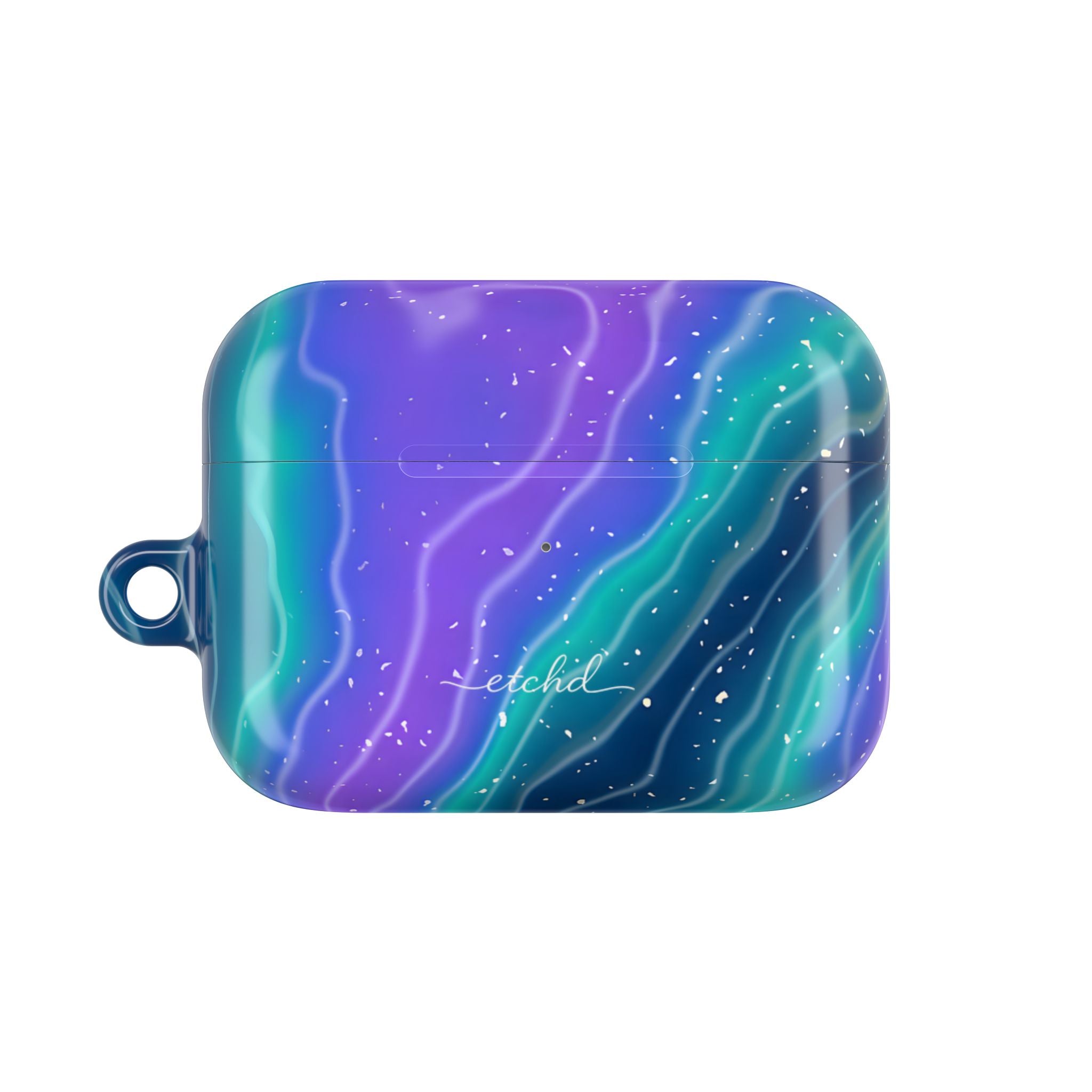Tanzanite AirPod Case by etchd, view 2