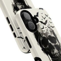 Ink Skull Magnetic Phone Case by etchd, view 87