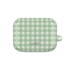 Sage & Cream Gingham Custodia per AirPods