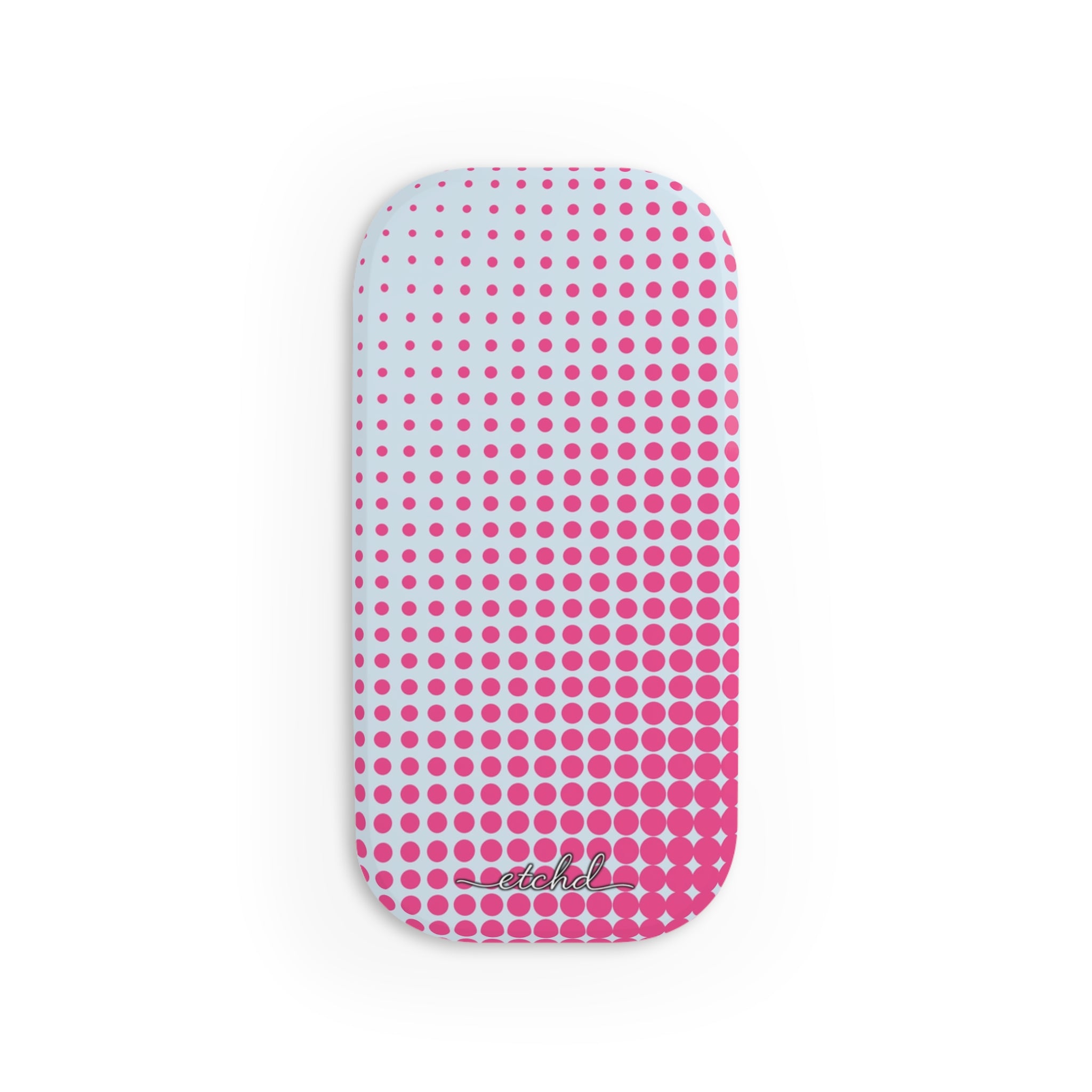 Bubblegum Halftone Click-On Handy-Halterung-zoom-2