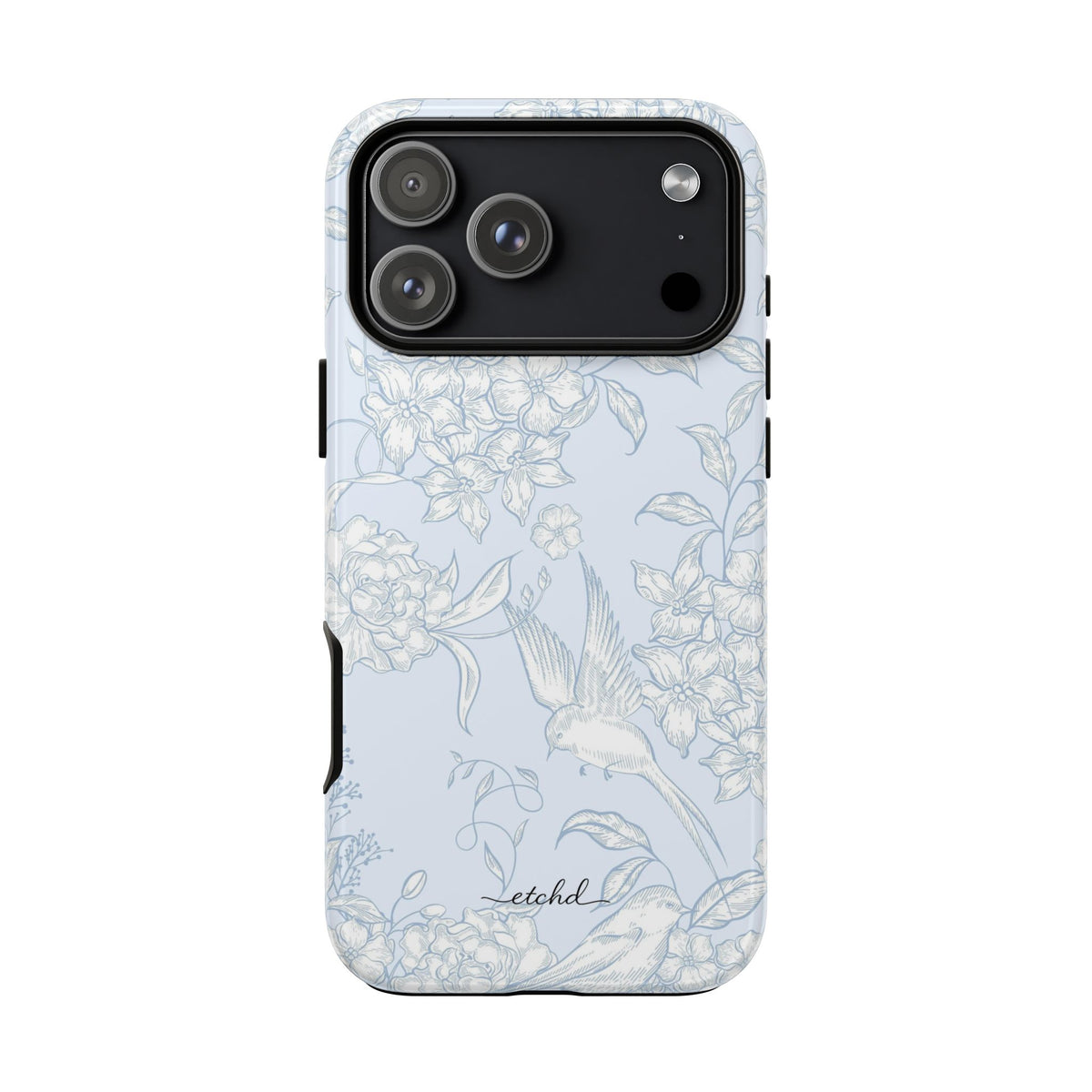Hummingbird Bloom Phone Case by etchd, view 128