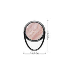 Rose Quartz Phone Ring Holder by etchd, view 3