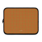 Persimmon & Wasabi Gingham Custodia per laptop