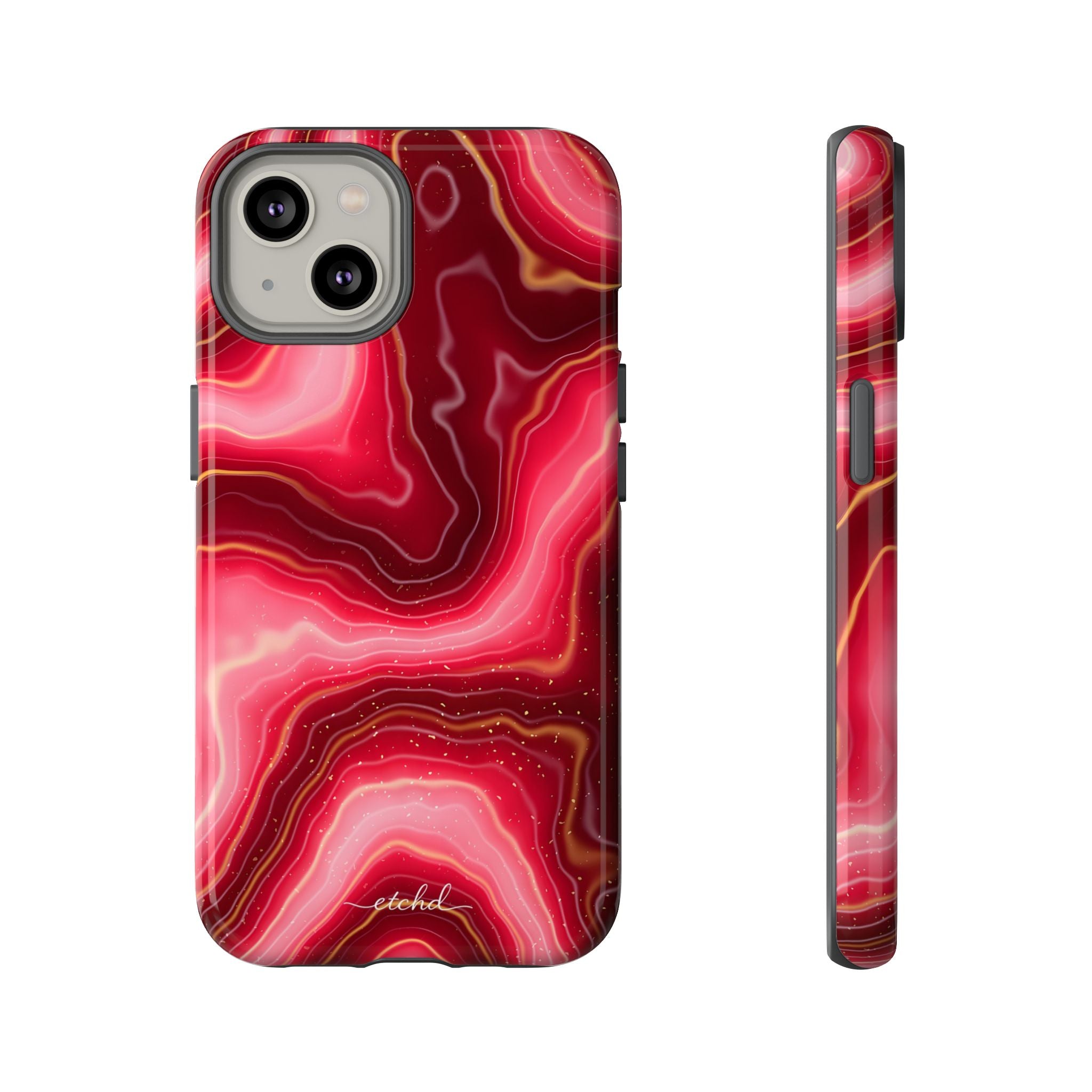 Ruby Phone Case by etchd, view 2