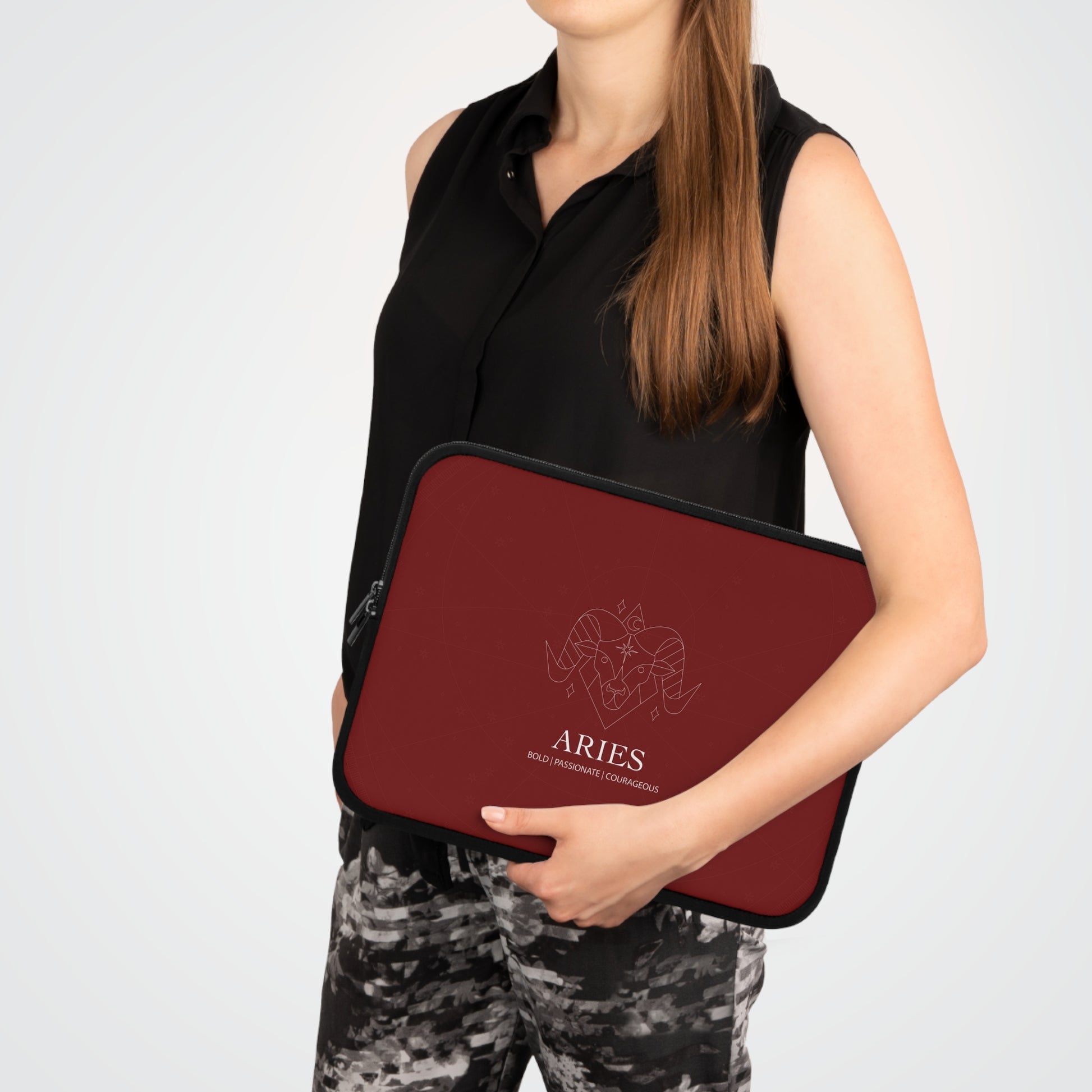 Aries Laptop Sleeve by etchd, view 6