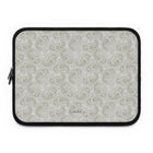 Beige Paisley Funda para portátil
