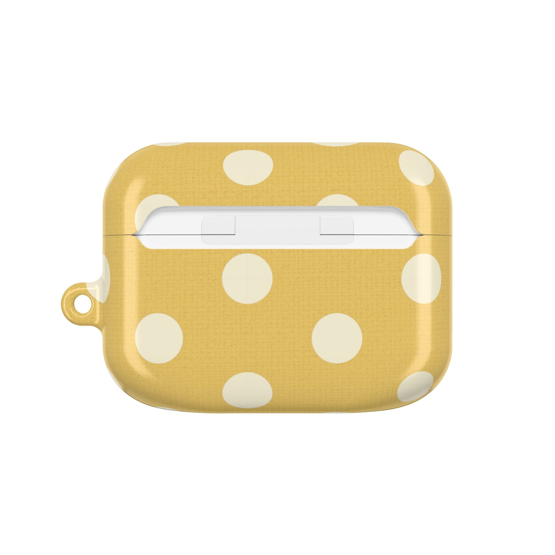 Cream & Butter Polka Dot AirPod Case by etchd, view 7