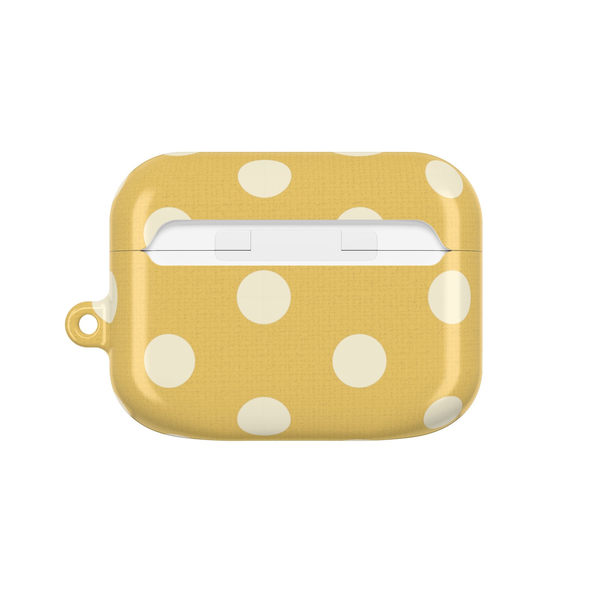 Cream & Butter Polka Dot AirPod Case by etchd, view 7