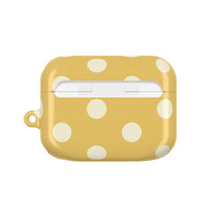 Cream & Butter Polka Dot AirPod Case by etchd, view 7