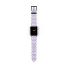 Lilac & Cream Polka Dot Smartwatch Strap