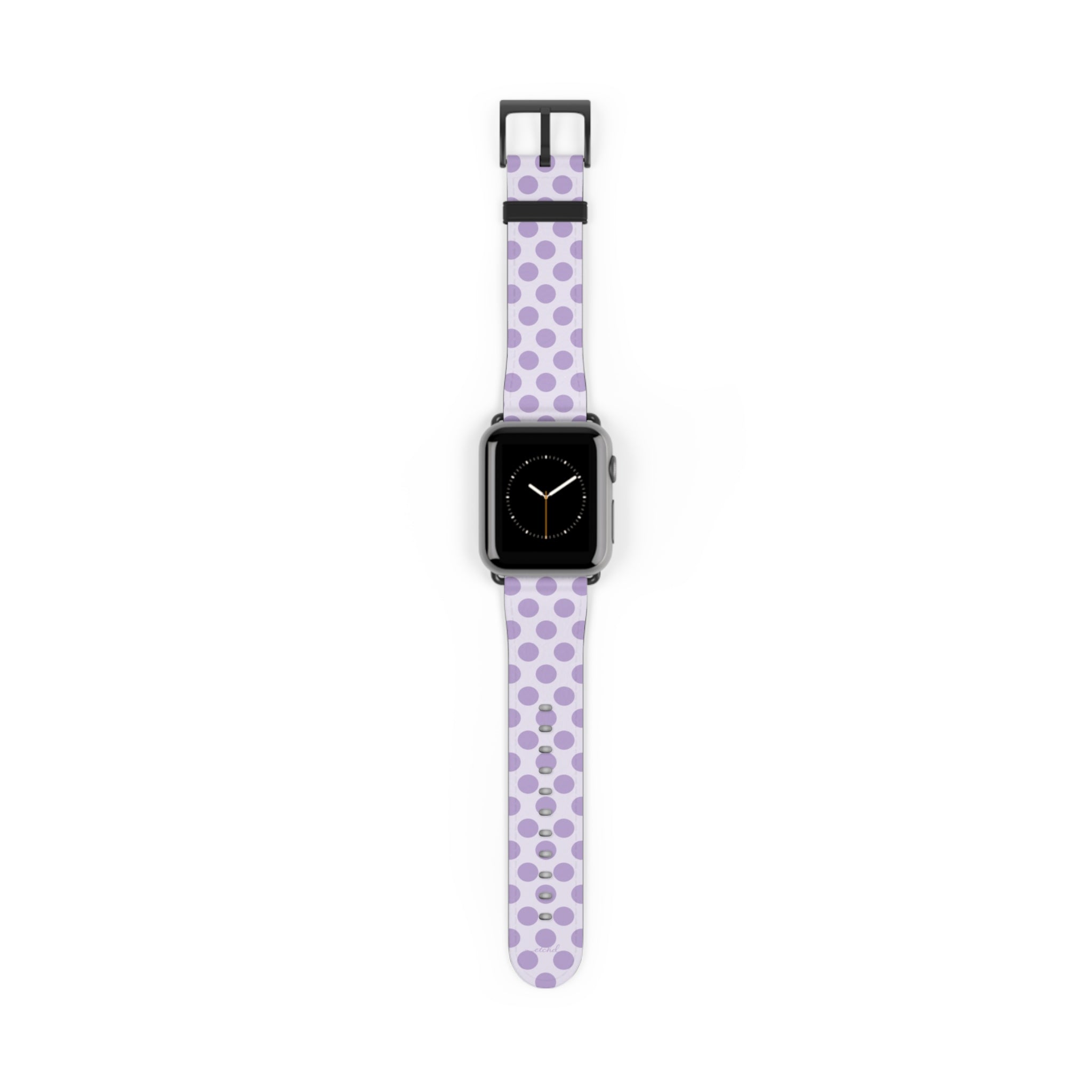 Lilac Polka Dot Smartwatch Strap by etchd