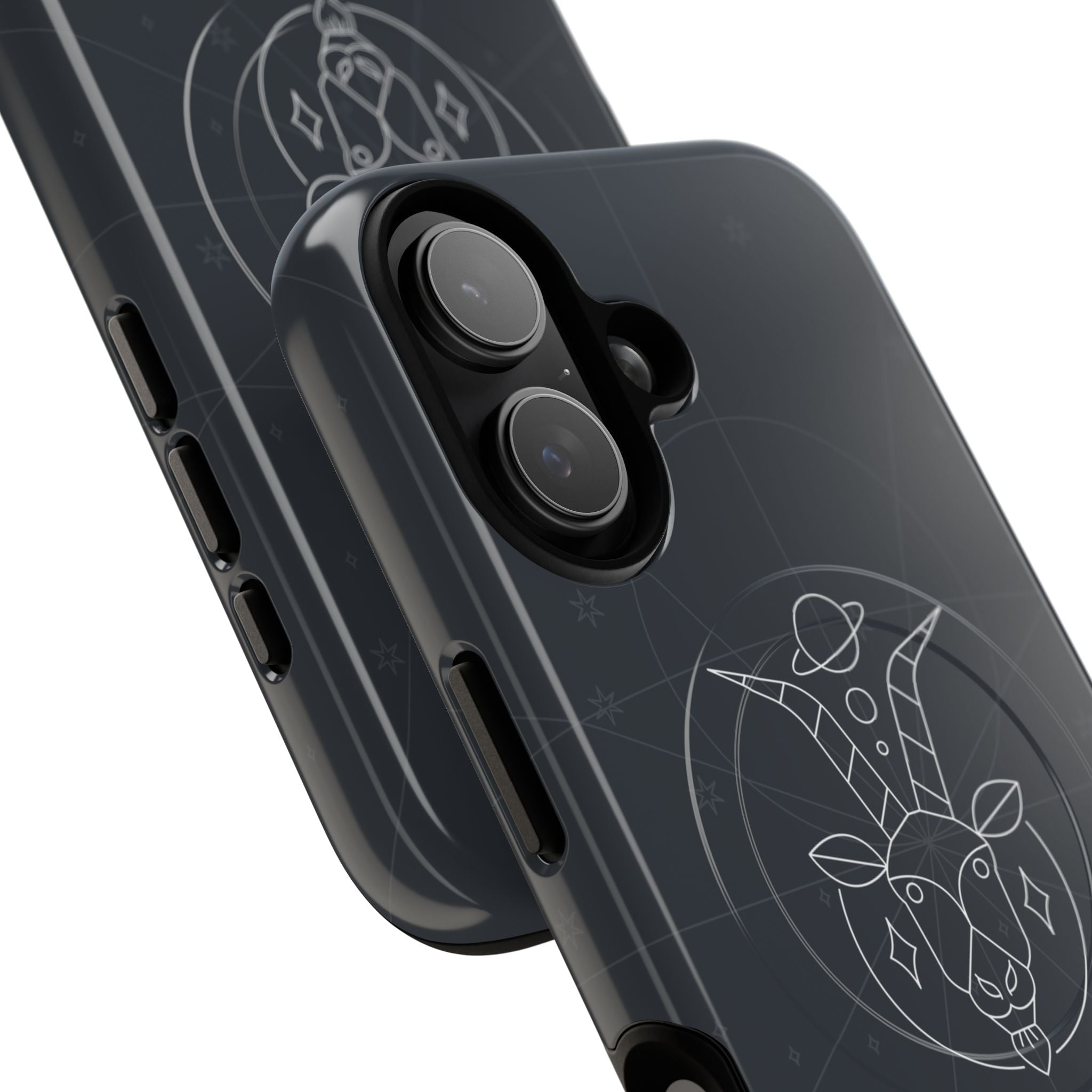 Capricorn Magnetic Phone Case by etchd, view 87