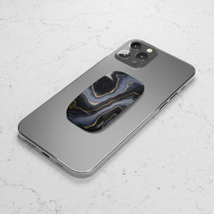 Obsidian Gold Click-On Phone Grip by etchd, view 5
