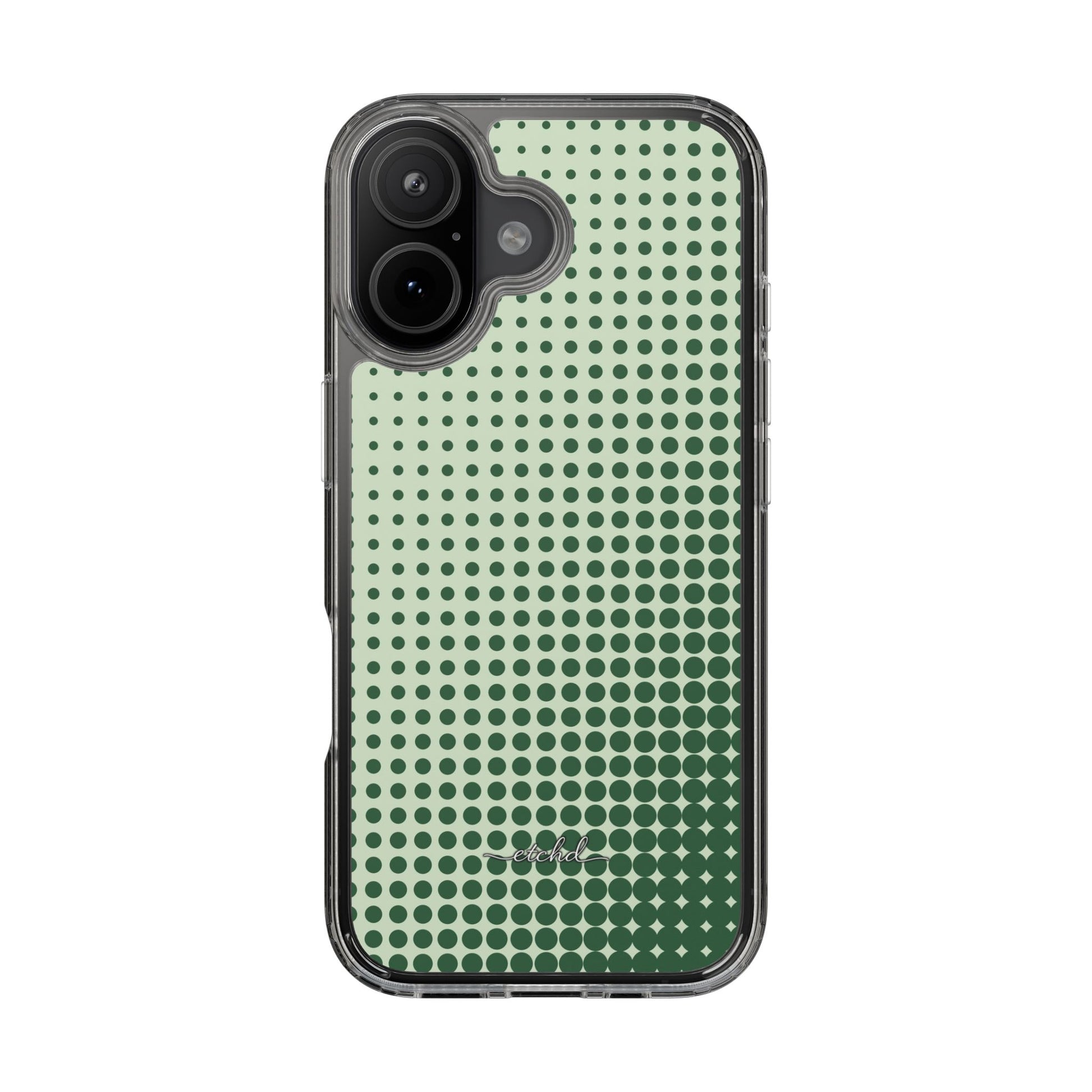 Matcha Halftone Transparente Handyhülle-35