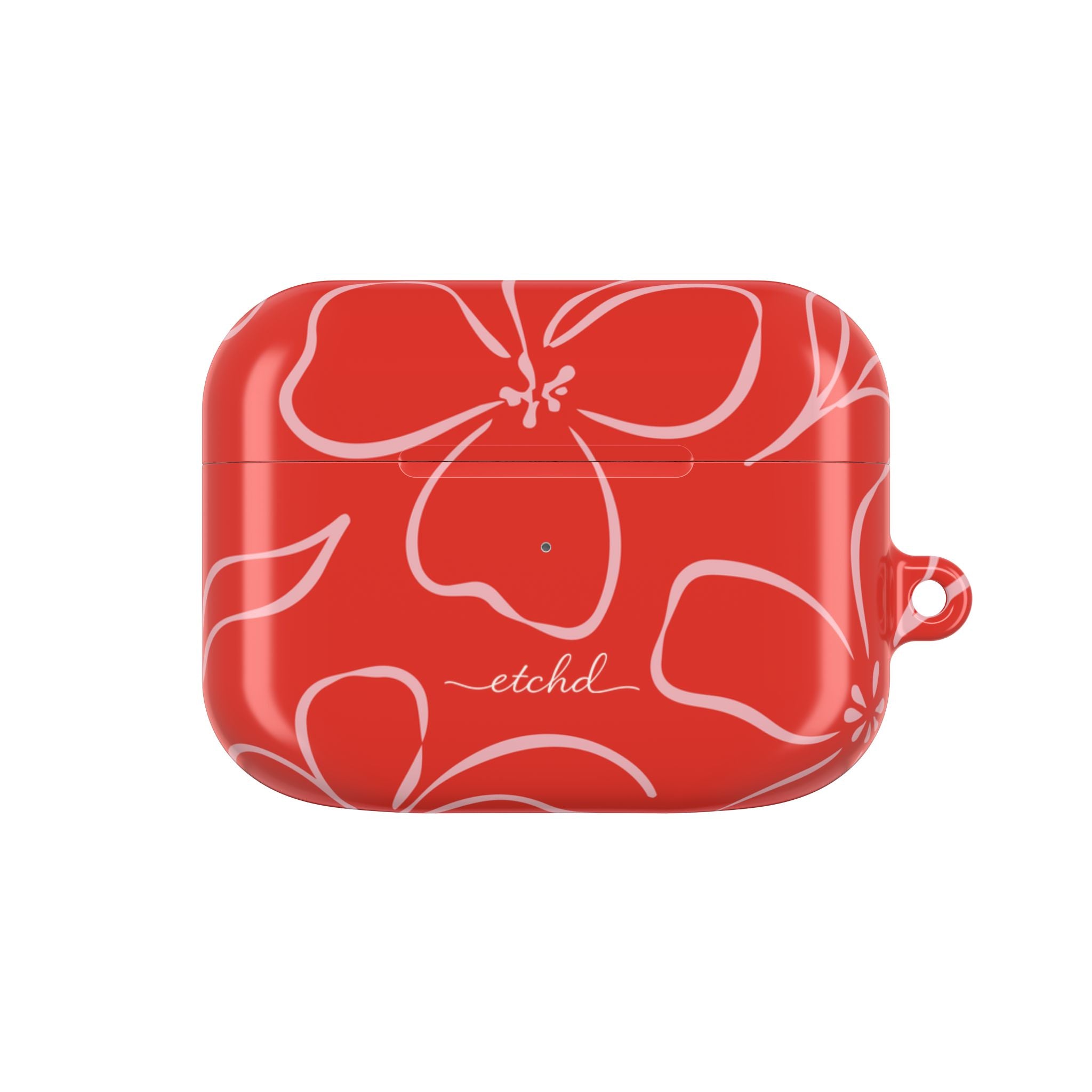 Poppy & Blush Floral AirPod Case by etchd
