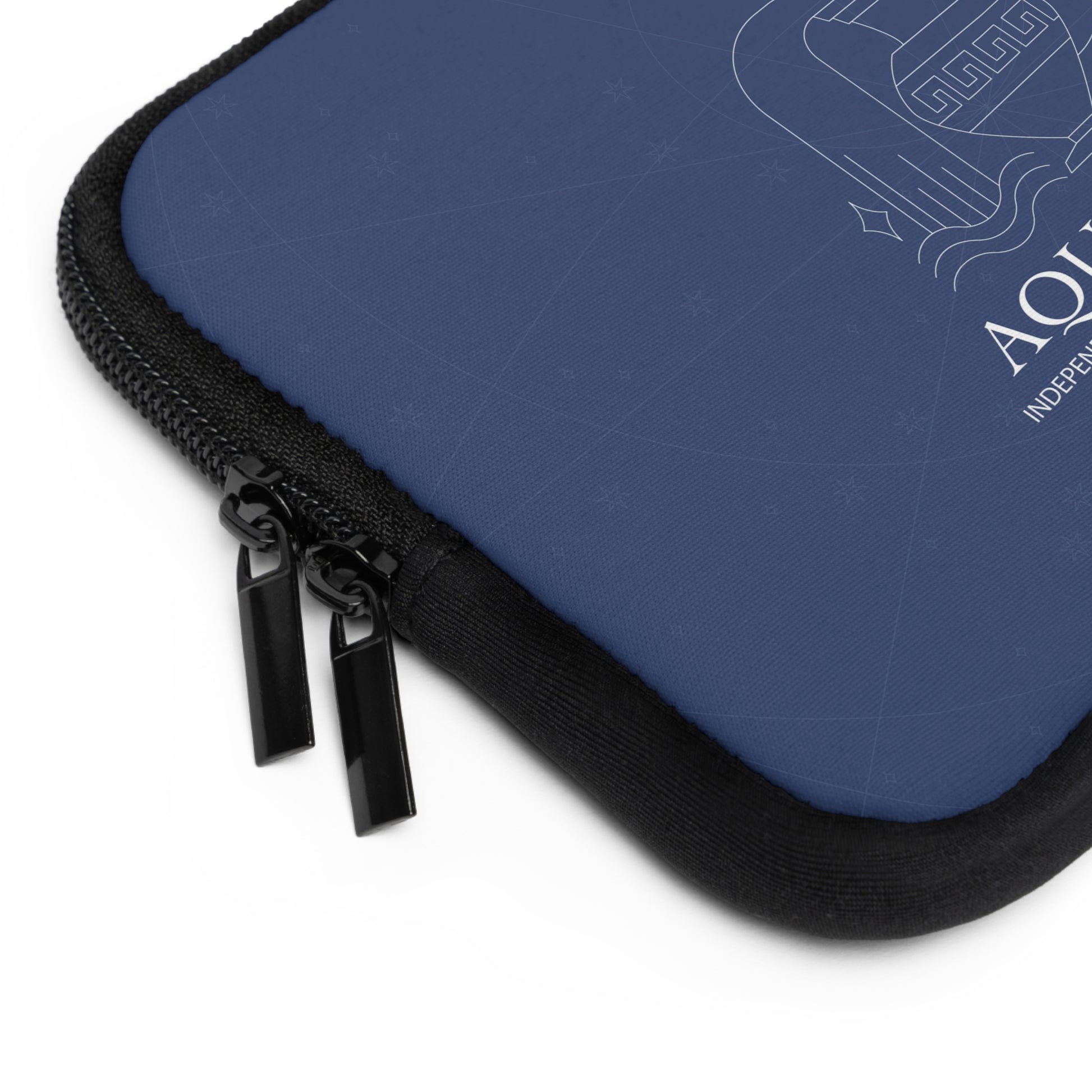 Aquarius Laptop Sleeve by etchd, view 2